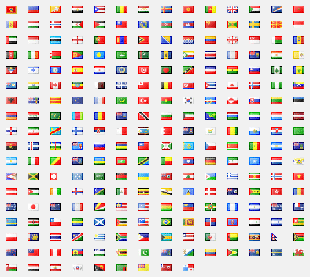 Flaggen Icons